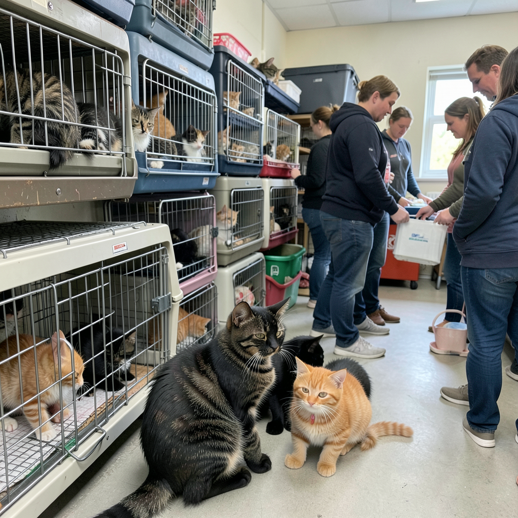 Oxfordshire Animal Sanctuary warns of kitten crisis with 70 cats on waiting list